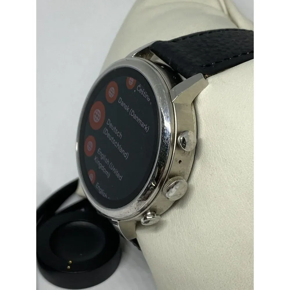 Fossil Gen 4 Authentic Digital Dial Smart Watch Custom Band FTW6016 DC510